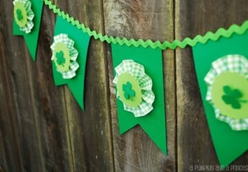 15 Amazing DIY Ideas for St. Patrick’s Day Garlands and Banners - St. Patrick's Day, Diy St. Patrick's Day Decorations, diy garland, DIY Banners