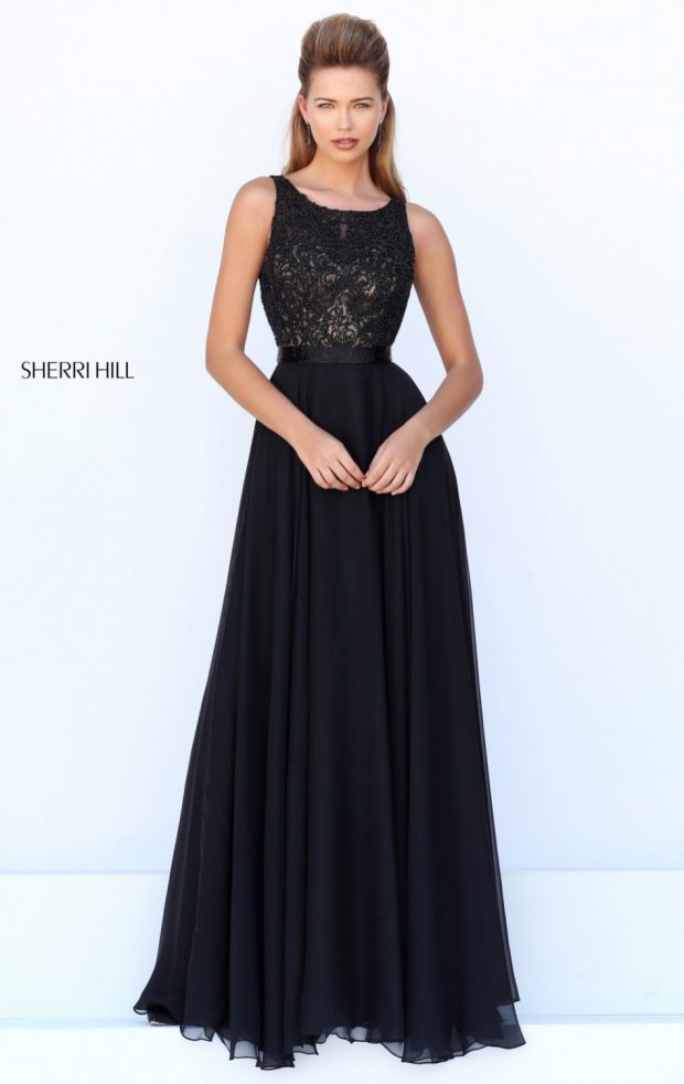 Beaded Long Gown by Sherri Hill 2