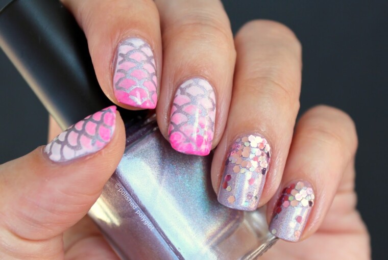 15 Amazing Nail Art Ideas Created with Pink and Lilac Nail Polishes 15 Amazing Nail Art Ideas Created with Pink and Lilac Nail Polishes - pink nail art, pink and lilac nail art, Nail Art, lilac nail art