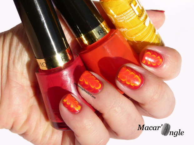 Red And Orange 16 Cute Nail Polish Combos For Your Nails