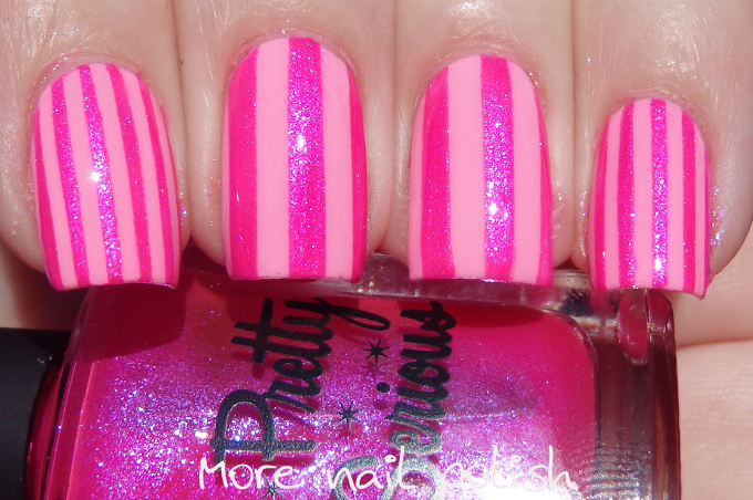 17 Gorgeous Hot Pink Nail Art Ideas for Summer Days - summer nail design, summer nail art, pink nails, pink nail art, hot pink nail aer ideas, hot pink nail