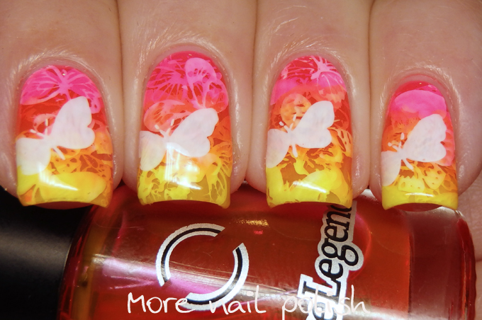 Make a Statement This Season: 16 Pretty Neon Nail Designs - spring nail art, neon nails, Neon colors
