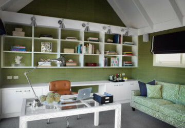 20 Great Home Office Shelving Design and Decor Ideas - shelving, home office shelving, Home office