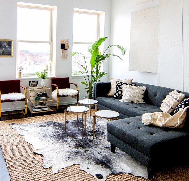 5 Ideas For Hiding Ugly Apartment Rental Flooring