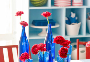 Patriotic Party: 15 DIY 4th of July Decor Ideas - diy party crafts, diy 4th of July decorations, 4th of July party, 4th of July diy decor, 4th of July