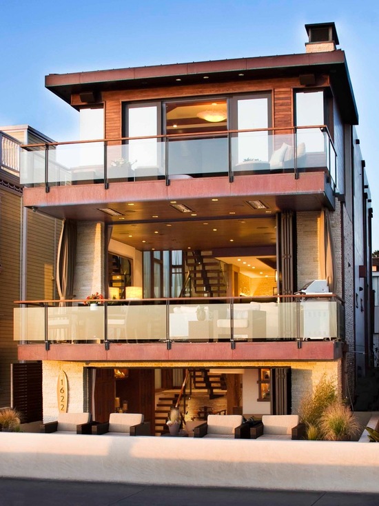 17 Stunning Glass Balcony House Design Ideas