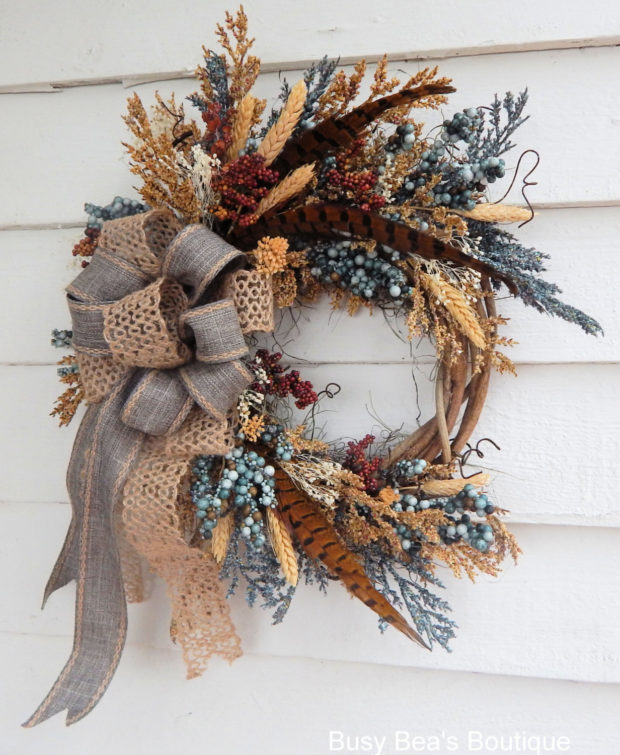 Source 15 Colorful Handmade Summer Wreath Ideas To Refresh Your Front Door (13)