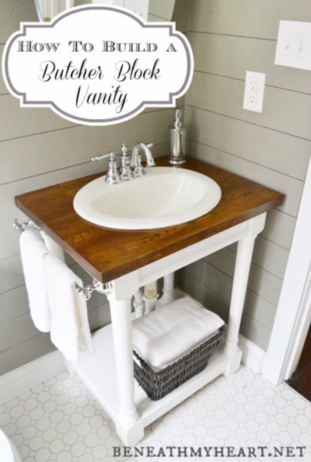 15 Genius DIY Ideas To Improve Your Bathroom For Free (15)