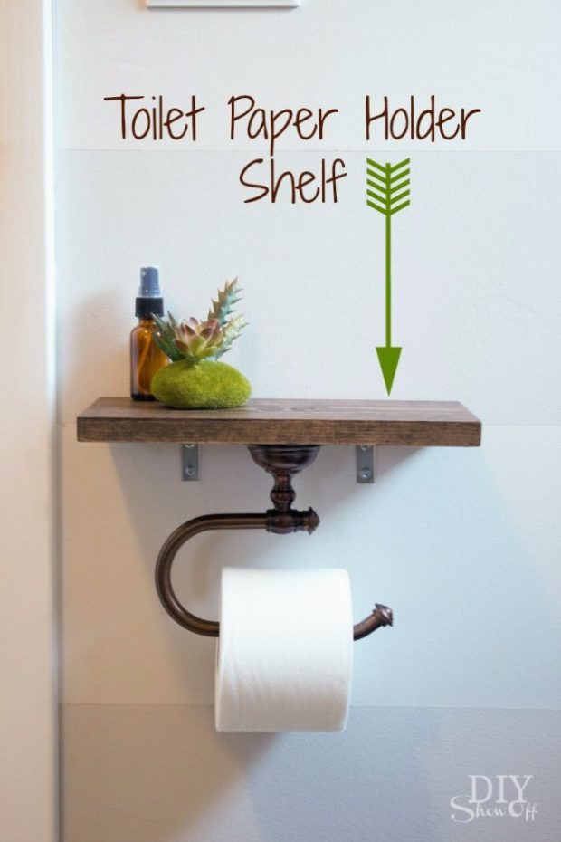 15 Genius DIY Ideas To Improve Your Bathroom For Free (2)