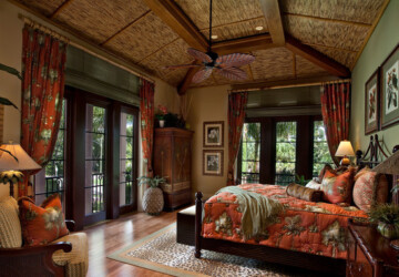 17 Gorgeous Master Bedroom Design Ideas in Tropical Style - tropical style, tropical decor, tropical bedroom ideas, bedroom design ideas, bedroom decor