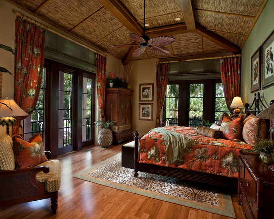 17 Gorgeous Master Bedroom Design Ideas in Tropical Style - tropical style, tropical decor, tropical bedroom ideas, bedroom design ideas, bedroom decor