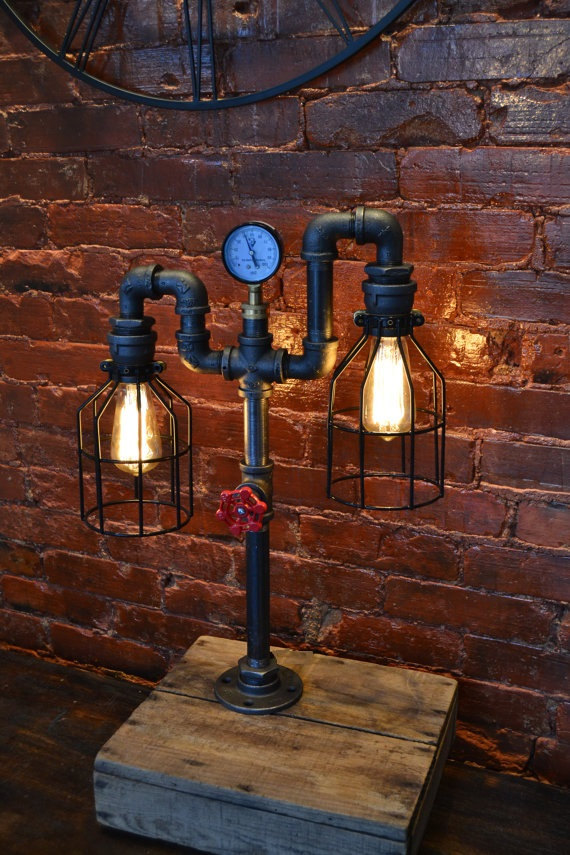 Buy it on: www.etsy.com 17 Inventive Handmade Industrial Lamp Designs That Will Give You Ideas (1)