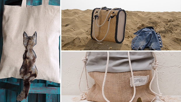 18 Must Have Handmade Beach Bag Designs To Take Your Stuff To The Beach - vacation, tote, summer, straw, sea, sand, ocean, khaki, jute, holiday, handmade, fashion, etsy, drawstring, crochet, craft, chic, canvas, burlap, beach, bag, Accessories