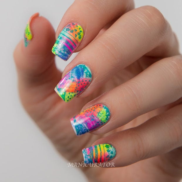 Make A Statement This Summer with a Gorgeous Neon Nails Design - Style ...