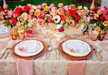 15 Amazing Fall Wedding Decor Ideas To Inspire Your Big Day - rustic wedding decoration, floral wedding decor, fall wedding theme, fall wedding, fall floral wedding decor