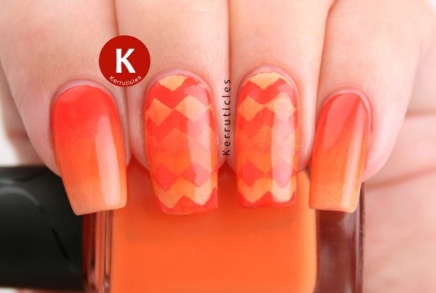 15 Cute Orange Nail Art Ideas To Try For The Last Days Of Summer