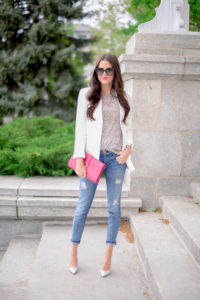 How To Wear Denim To The Office: 17 Great Outfit Ideas