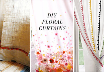 16 Cool, Easy and Cheap DIY Ideas To Dress Up Your Windows - windows, Window, trim, shades, ideas, handmade, Easy, DIY ideas, diy, curtains, crafts, craft, blinds