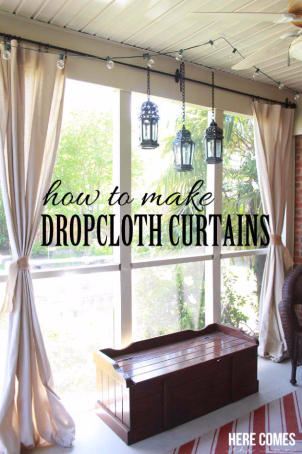 16 Cool, Easy and Cheap DIY Ideas To Dress Up Your Windows (14)