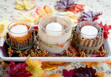 15 Creative and Easy DIY Fall Centerpiece Ideas - diy fall decor, DIY Fall Centerpiece Ideas, DIY Fall Centerpiece, diy fall, diy centerpiece