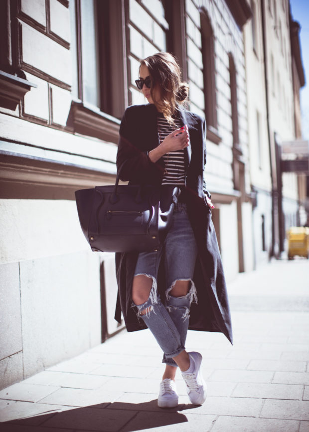 18 Fall Comfortable and Chic Outfits with Sneakers (Part 1)