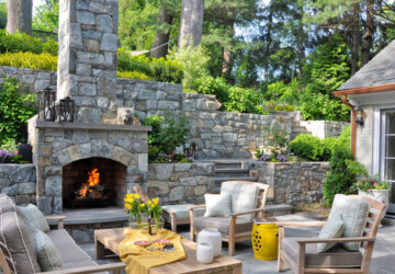 18 Patio Fireplace Design Ideas for Your Outdoor Space - Patio Fireplace Design Ideas, Patio Fireplace, patio design ideas, Outdoor Fireplaces, Fireplace Design Ideas, fireplace