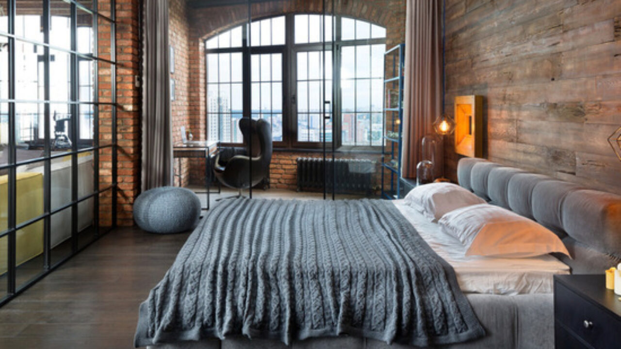 18 urban loft-style bedroom design ideas