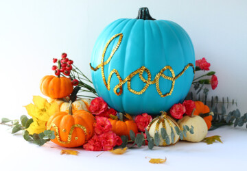 18 Cool DIY Pumpkin Decorating Ideas - Pumpkin Decorations, Pumpkin Decorating Ideas, DIY Pumpkin Decorating Ideas, DIY pumpkin, DIY Decorating Ideas