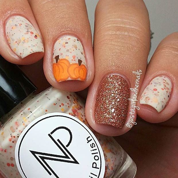 15 Amazing Thanksgiving Nail Art Ideas