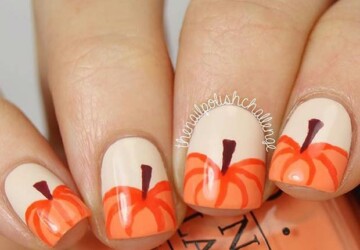 15 Amazing Thanksgiving Nail Art Ideas - Thanksgiving Nails, Thanksgiving Nail Art Ideas, nail art ideas, fall nail art ideas