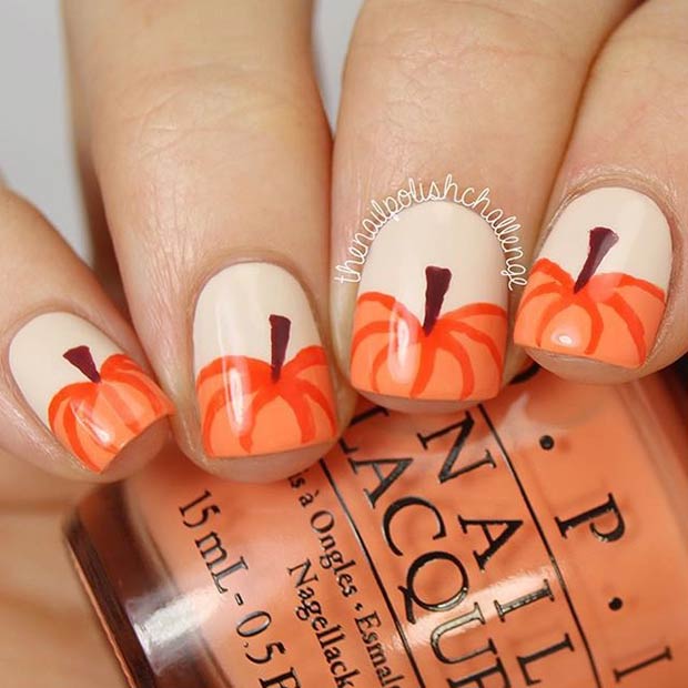 15 Amazing Thanksgiving Nail Art Ideas