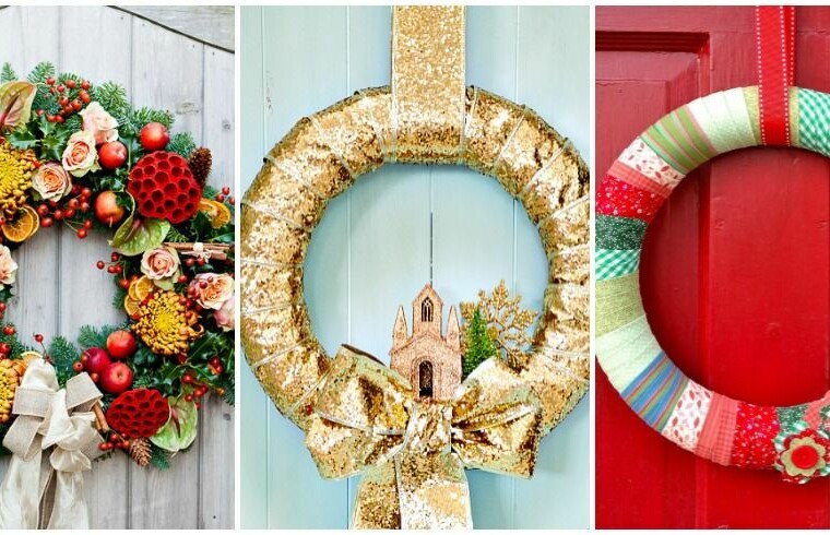17 Festive DIY Christmas Wreaths Ideas You Can Easily Make 17 Festive DIY Christmas Wreaths Ideas You Can Easily Make - DIY Wreaths Ideas, diy wreath, Diy Christmas Wreath, Diy Christmas, Christmas wreath