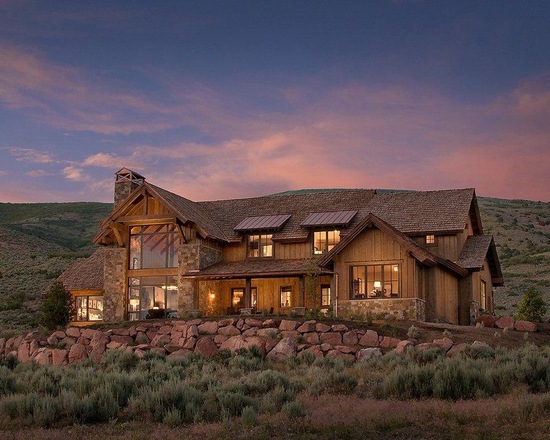 Lodge Style: 20 Stunning Mountain House Design Ideas - Stunning Mountain House Design Ideas, rustic mountain house, mountain house, Lodge Style Mountain House Design Ideas, lodge