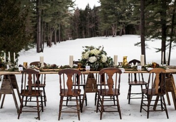 Winter Fairytale: 18 Romantic Wedding Decor Ideas - winter wedding inspiration, winter wedding decoration, winter wedding, Romantic Winter Weddings