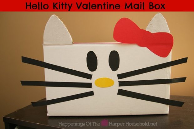 Kids Crafts: 16 Adorable Valentine Boxes for Girls - valentine's day kids craft, Valentine Boxes for Girls, Valentine Boxes, diy Valentine's day gifts for kids, diy Valentine's day decorations, diy Valentine's day, diy Valentine Boxes, diy kids crafts