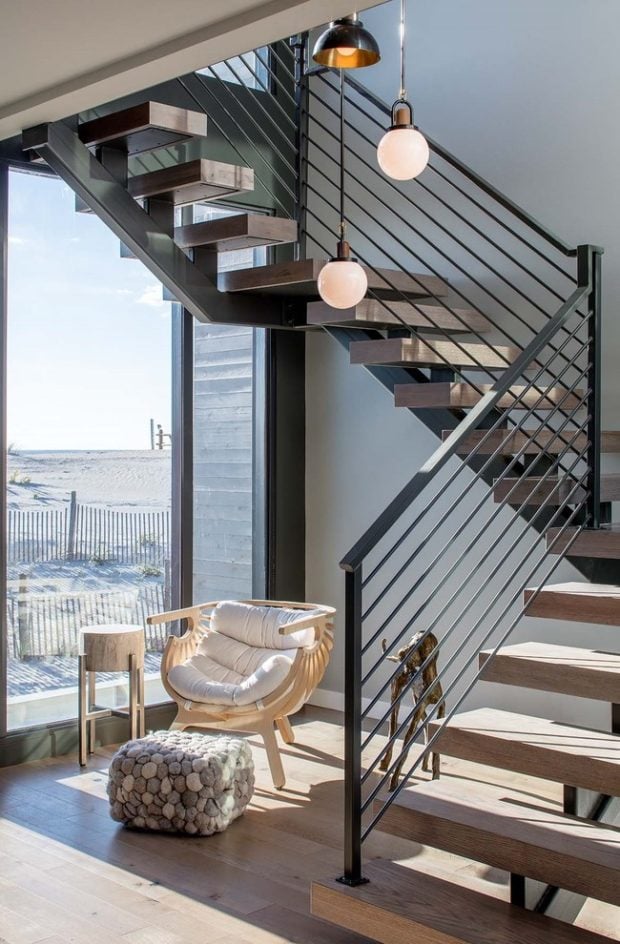 14 Unbelievable Staircase Designs That Will Makeover Your Home - Stairs, staircase, stair modern, spiral, rustic, interior, home decor, handrails, glass, contemporary