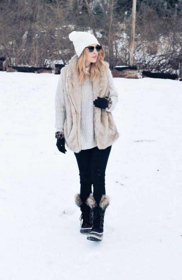 Winter Fashion: 18 Cute and Warm Outfits to Wear During a Snow Day ...