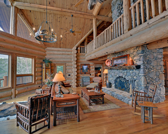 18 Cozy and Rustic Cabin Living Room Design Ideas - rustic living room, Rustic Cabin Living Room, mountain cabin, cozy living room, Cozy Cabins, Cozy and Rustic Cabin Living Room, Cabin Living Room