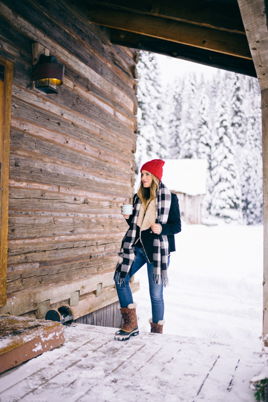cute outfits for snow weather