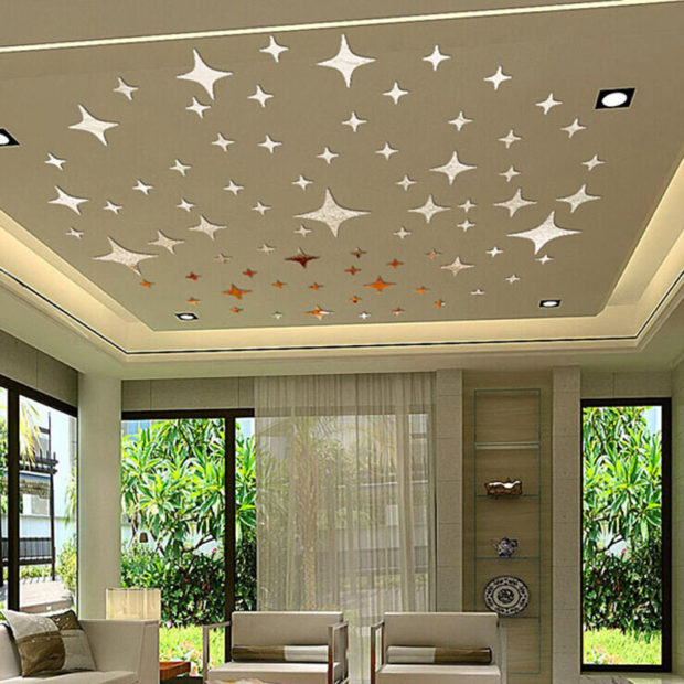 How to Decorate a Ceiling - home decor, diy, decor, ceiling