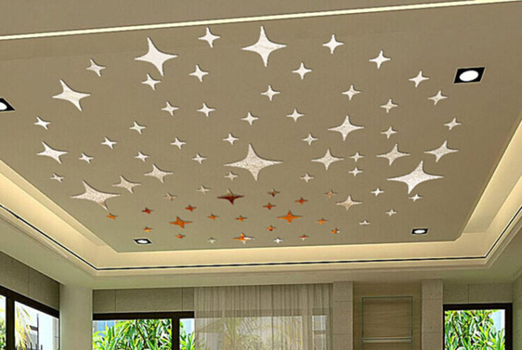 How to Decorate a Ceiling - home decor, diy, decor, ceiling