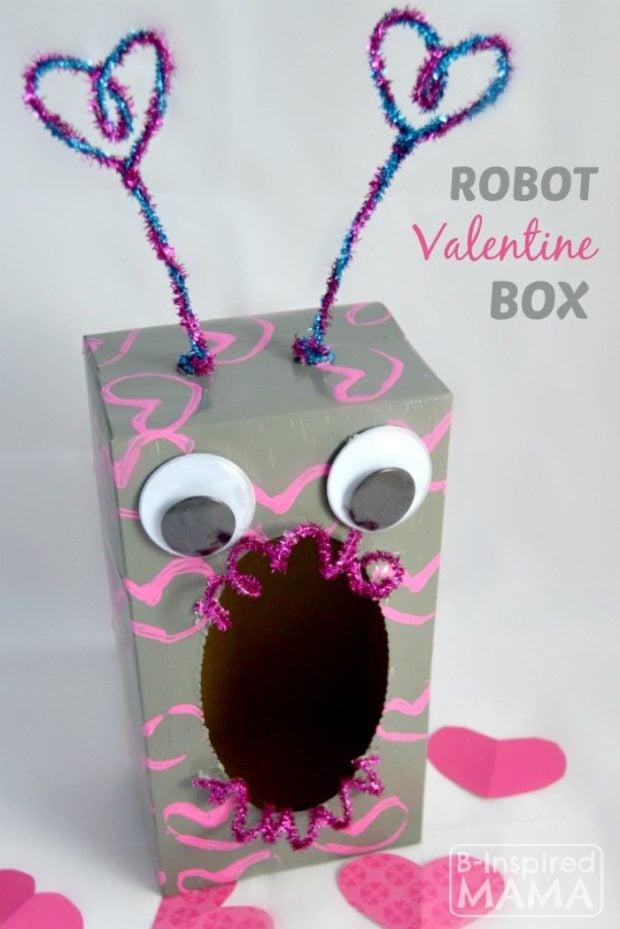 Kids Crafts: 16 Adorable Valentine Boxes for Girls - valentine's day kids craft, Valentine Boxes for Girls, Valentine Boxes, diy Valentine's day gifts for kids, diy Valentine's day decorations, diy Valentine's day, diy Valentine Boxes, diy kids crafts