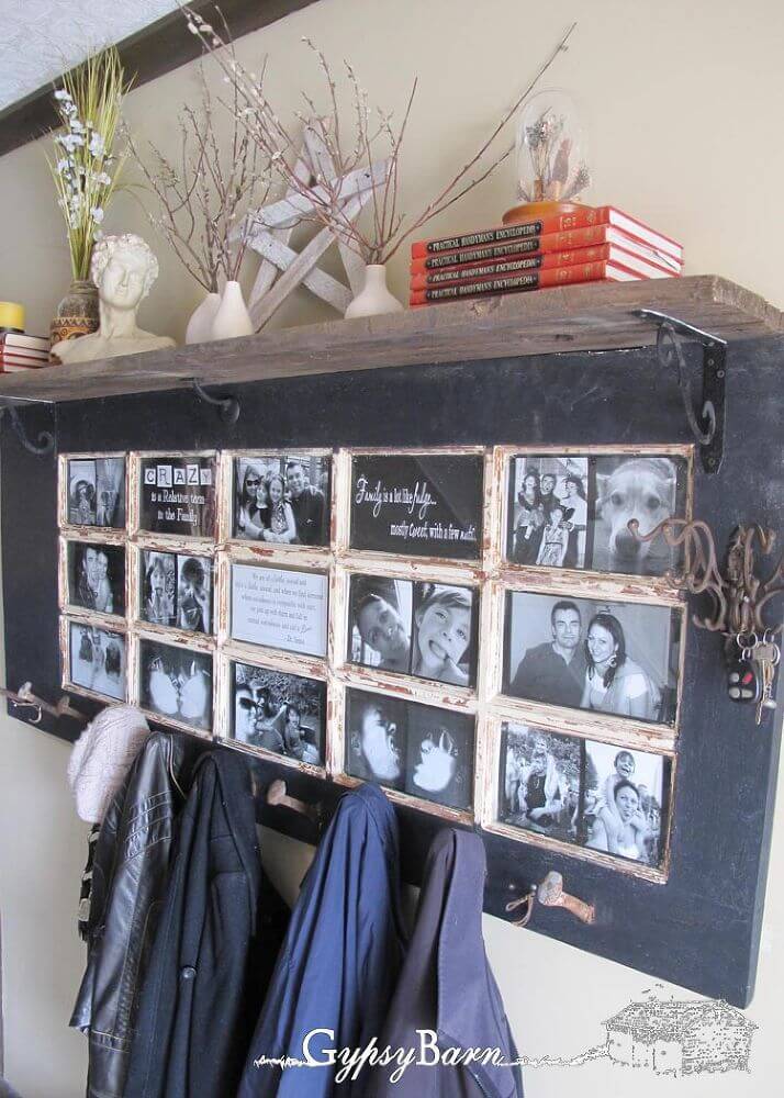 China Cabinet Photo Frame and Coat Rack