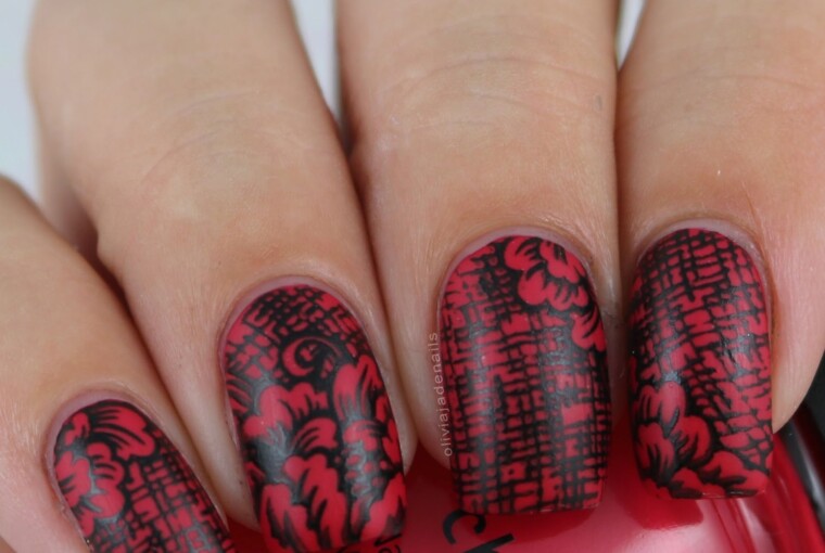 Red and Black Combination for Gorgeous Nail Art Red and Black Combination for Gorgeous Nail Art - red nail art, Red and Black Nail Art, Red and Black Combination for Gorgeous Nail Art, Red and Black Combination, Black Nail Art