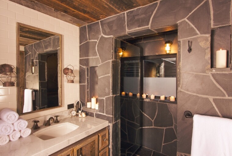 17 Inspiring Rustic Bathroom Decor Ideas for Cozy Home - Rustic Decor Ideas, Rustic Bathroom Decor Ideas, rustic bathroom, cozy rustic, cozy bathroom, bathroom ideas, Bathroom Decor Ideas
