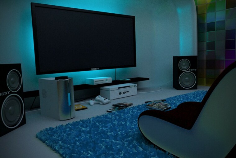 15 Awesome Video Game Room Design Ideas You Must See - Room Design Ideas, Game Room Design Ideas, Game Room