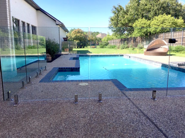 Glass Pool Fencing for Backyard Renovation - garden, Backyard Renovation, backyard, Amazing Garden