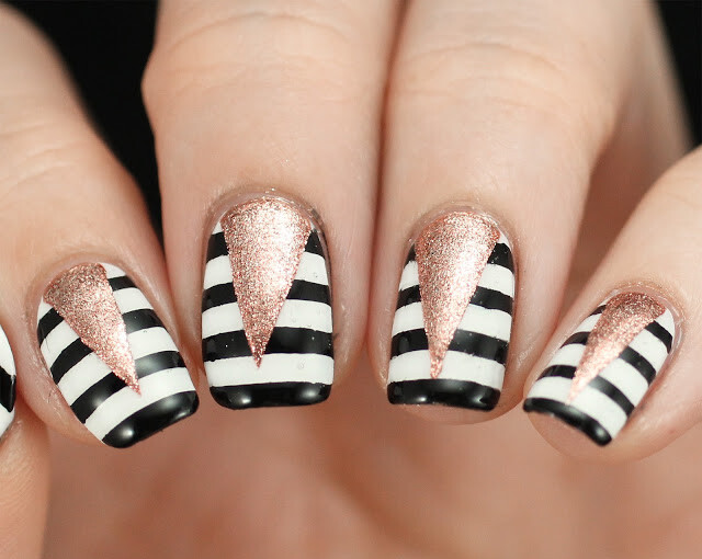 16 Gorgeous Nail Designs You Can Do With Scotch Tape 16 Gorgeous Nail Designs You Can Do With Scotch Tape - Scotch Tape nail art, Scotch Tape, blue nail art ideas