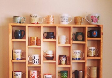 14 Creative DIY Mug Storage and Organization Ideas - diy storage, DIY Organization Ideas, DIY mugs, DIY Mug Storage and Organization Ideas, DIY Mug Storage, DIY Mug Organization Ideas, DIY mug, diy kitchen organization