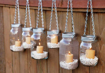 Mason Jar Crafts: 14 Easy and Creative Ideas - Mason Jar craft, mason jar, diy mason jar vase, diy mason jar, diy home decor